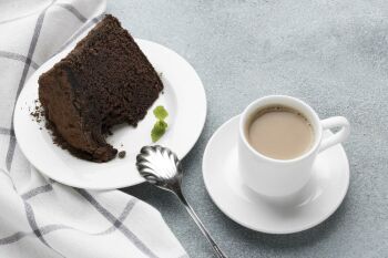Imagem da notícia Bolo de chocolate e café: combinação perfeita